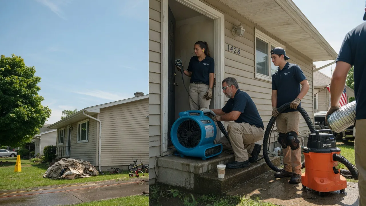 Water Damage Restoration in Dugger, IN near me